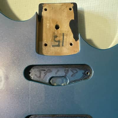 1980's Kramer USA Pacer Custom II Flip Flop FF Blue Guitar Body Floyd Ready image 9