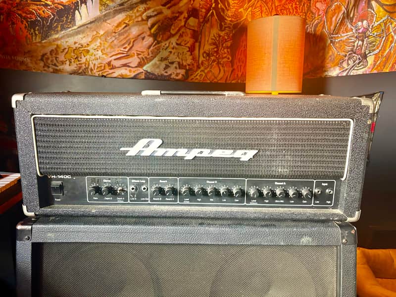 1994 Ampeg VH-140C Guitar Amp Head Solid State image 1