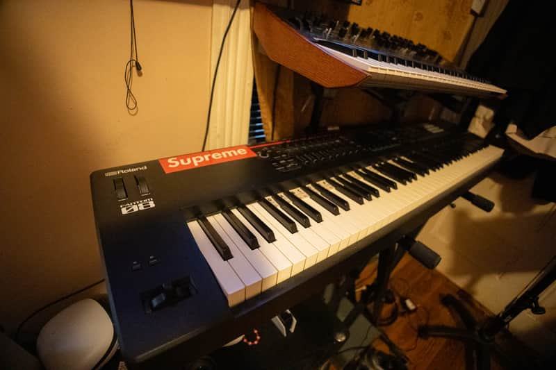 Roland FANTOM-08 88-Key Workstation Keyboard 2022 - Present - Black image 1