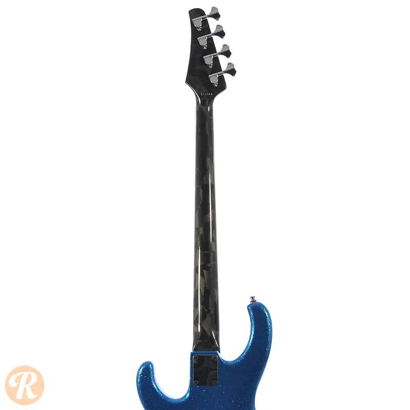 Modulus Flea Bass Blue Sparkle 2003 image 6