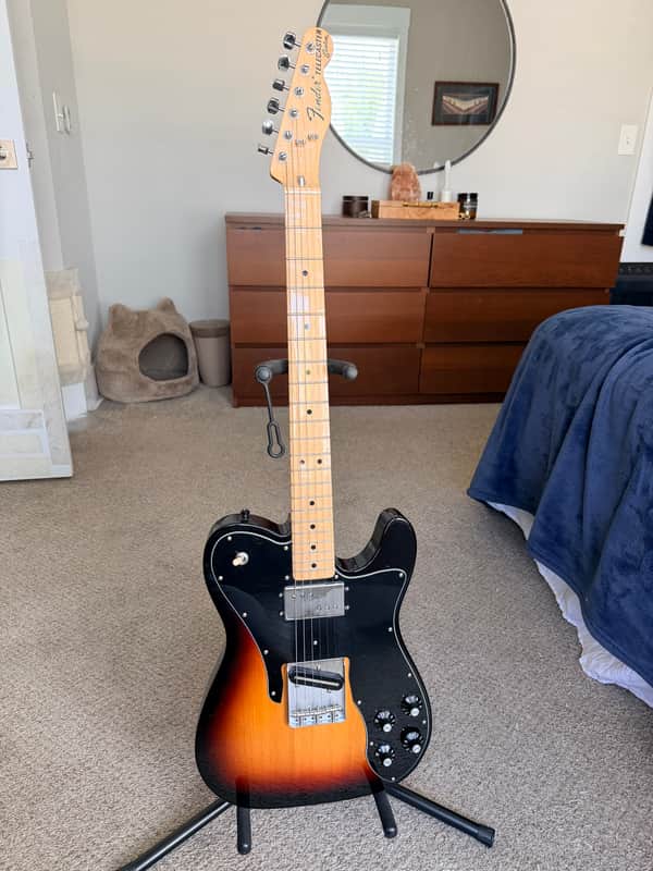 Fender Classic Series '72 Telecaster Custom 2017- Sunburst MOD with Seymour Duncan STK-T2 Hot Lead Stack push-pull pot image 1