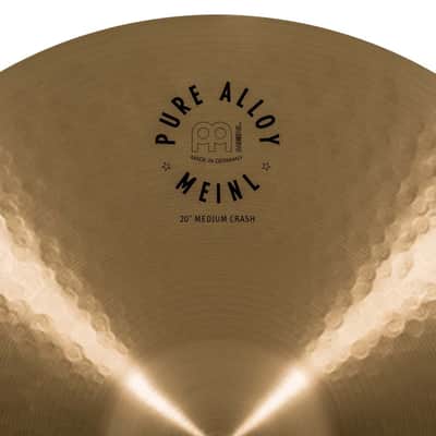 Meinl Pure Alloy Traditional Medium Crash Cymbal 20" image 3