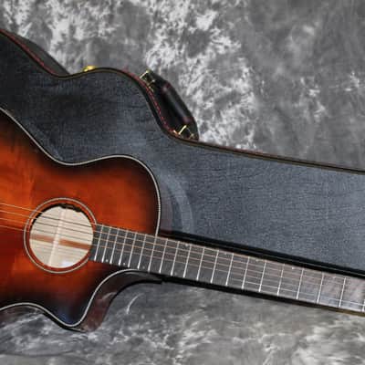 2023 Breedlove - Oregon Concert CE - Myrtlewood/Myrtlewood - Bourbon Burst image 4
