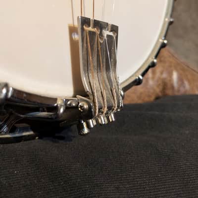 Vega little wonder tenor jazz banjo 1928. with resonator and OHSC image 13