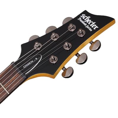 Schecter Omen-6 Series Electric Guitar - Vintage White image 4