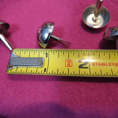 Gibson-TKL ball feet case studs for vintage guitar case luthier repair project es 335 sg L5 175 Les paul image 7