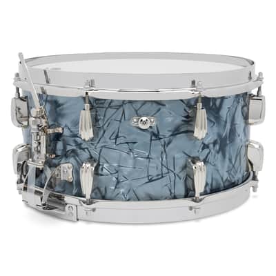 Slingerland Radio King Snare Drum, 7x14", Black Diamond Pearl image 3