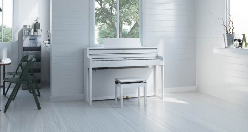 Roland HP704 Digital Piano Finish:Dark Rosewood image 1