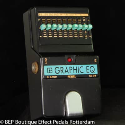 Pearl GE-09 Graphic EQ mid 80's s/n 024282 Japan | Reverb
