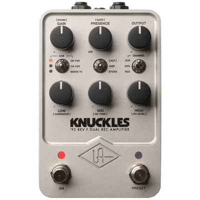 Universal Audio UAFX Knuckles '92 Rev F Dual Rec Amplifier Pedal image 1