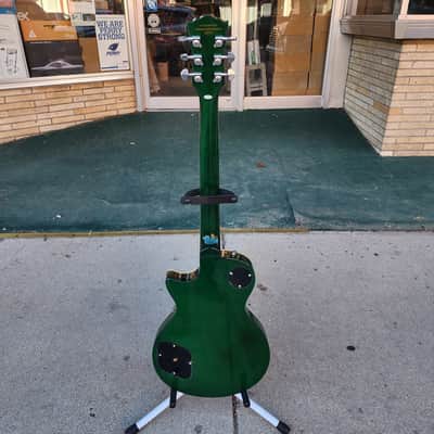 Firefly FFSP Single Cut Electric Guitar - Trans Green Burst image 6