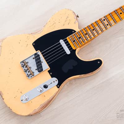 2023 Fender Custom Shop 1952 Telecaster Streamlined U Heavy Relic Nocaster Blonde w/ Case, CoA
