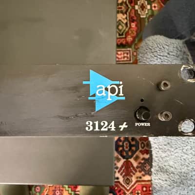 API 3124+ 4-Channel Mic Preamp 2000 - 2016 - Black image 7