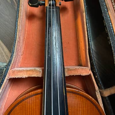 1965 Vintage 1/2 CIL Reghin HORA Violin +bow & case ~ student instrument image 2