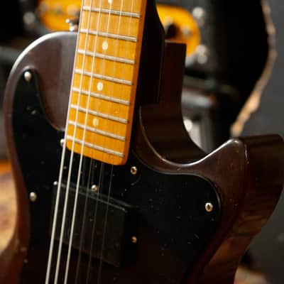 Gibson Marauder – 1979 – Walnut – Maple Fretboard – “Rare Dark Back Neck” – 100% Original – Very Good Vintage Condition – w/ OHSC (Yellow Interior) image 9