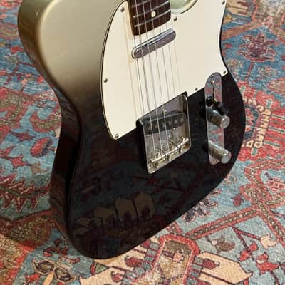 1982 Fender Telecaster with Rosewood Fretboard - Black Stratoburst image 2