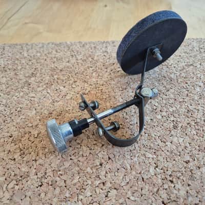 Sonor Phonic / Champion / Teardrop Floortom Dampener ~1980 - Chrome image 3