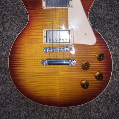 2016 Gibson Les Paul Standard flame top electric guitar made in the usa Hardshell case image 3