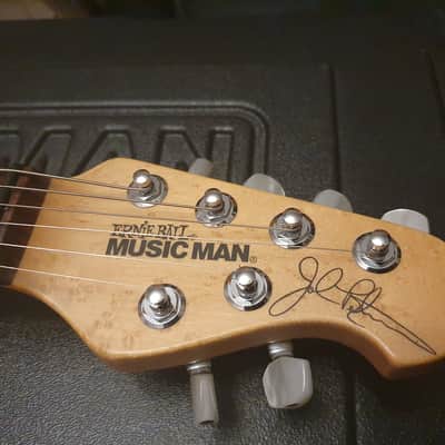 Music Man USA John Petrucci JP6 RARE Silver Sparkle Dream Theater G3 Signature Birdseye Neck Guitar image 2