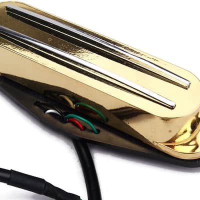 Electric Guitar Dual Hot Rail Humbucker Pickup Single Coil Guitar Pickup Fit for Electric Guitar Gold image 2