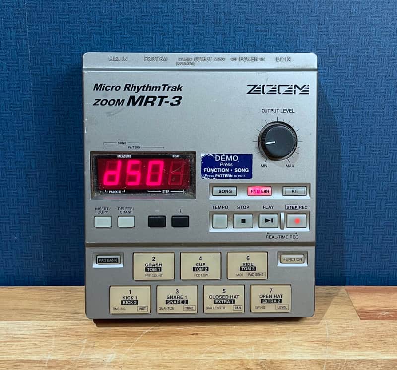 Zoom MRT-3 Micro RhythmTrak Silver image 1
