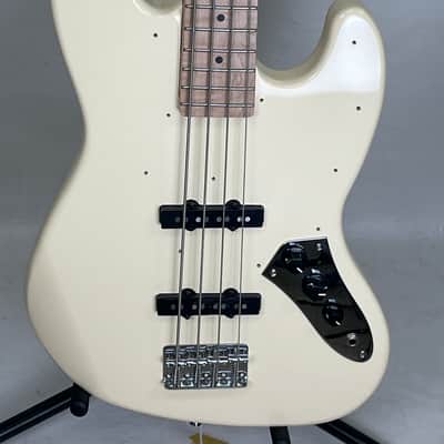 G&L Placentia JB Electric Bass Regular Vintage White no Pick Guard image 1