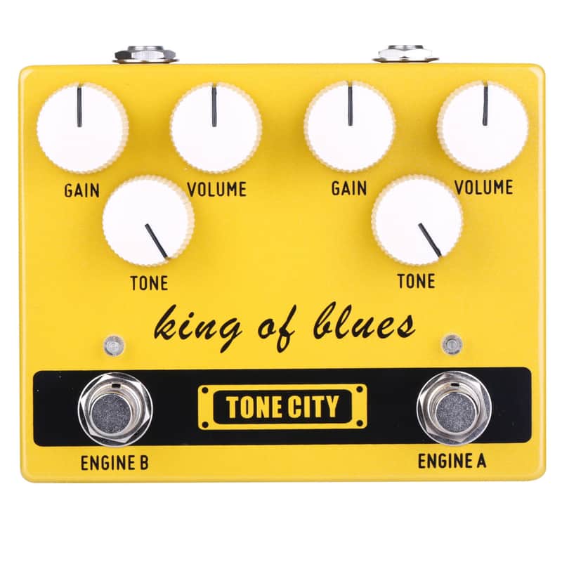 Tone City King Of Blues V2 Overdrive distortion effect pedal NEW Release Updated image 1