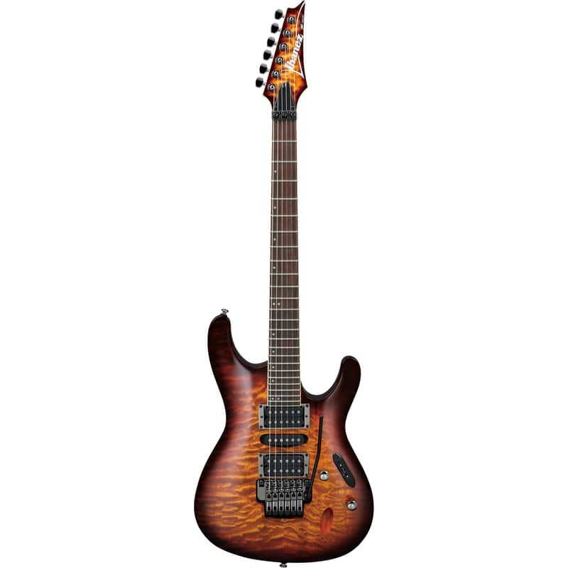 Ibanez S670QMDEB S Standard Guitar - Dragon Eye Burst image 1