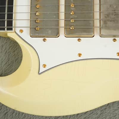 2020 Gibson Jimi Hendrix '67 SG Custom, Aged Polaris White image 20