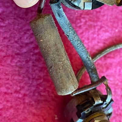 Vintage 1952 Gibson P90 P-90 + IRC wiring harness for Les Paul goldtop jr Junior es-150 es-125 130 135 archtop image 23