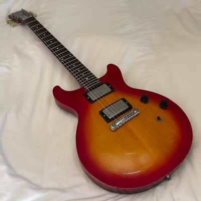 Vintage 1998 Gibson Les Paul Studio DC Double Cut - Heritage Cherry Sunburst - Free Pro Setup image 14