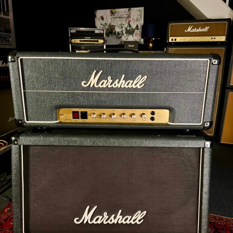 Marshall JMP 2203 Mk2 Master Model Lead 100-Watt Guitar Amp Head 1979 - Serviced image 1