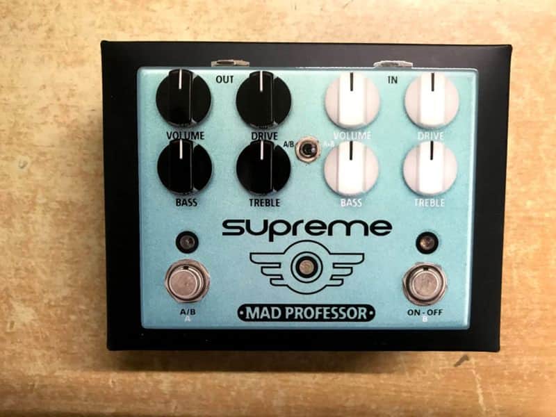 Mad Professor Supreme 2 Channel Overdrive Pedal w/ Original box & paperwork image 1