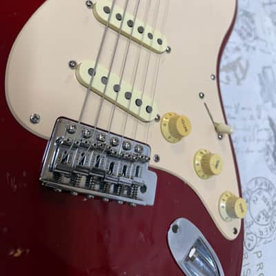 1989-1992 Squier II Standard Stratocaster Aged & Relic’d To Look Like A 50’s Custom Shop Factory Wired Tex/Mex Pickups CTS Pots Fender Case image 13