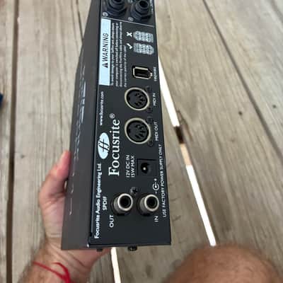 Focusrite Saffire Pro 14 Firewire Audio Interface 2000s - Black pro audio recording image 4