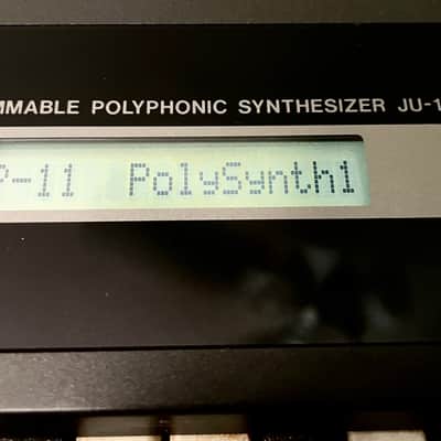 Roland Alpha Juno-1 49-Key Programmable Polyphonic Synthesizer 1985 - 1988 - Black image 2