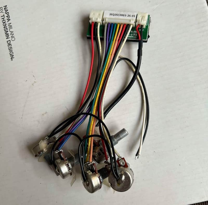 Genuine Ibanez Bass Preamp 3eq2sc0003 -2s-01 Set image 1