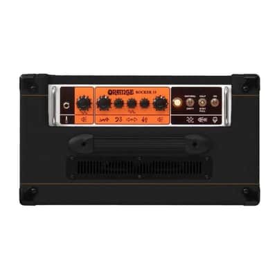 Orange Rocker 15 2-Channel 15-Watt 1x10" Guitar Combo 2017 - Present - Black image 2
