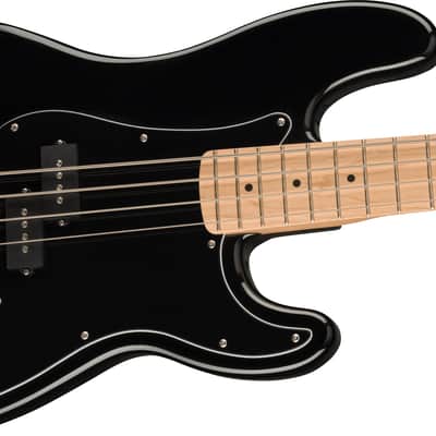 Squier Affinity Series Precision Bass PJ Maple Fingerboard Black - Black image 2