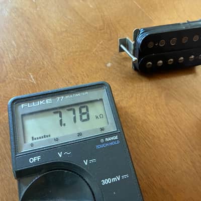 Gibson T-top Humbucker pickups 1979 - uncovered black bobbin image 9