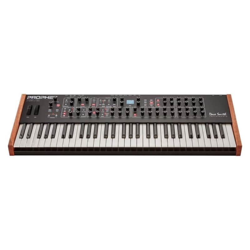 Sequential Prophet Rev2 8-Voice 61-Key Analog Keyboard Synthesizer with Per-Voice Dual DCOs and Onboard FX Engine (Black) image 1