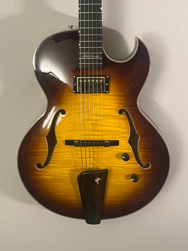 Eastman AR480CE John Pisano 30th Anniversary 2023 - Present - Sunburst image 1