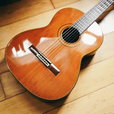 1970s Ryoji Matsuoka M40 – Handcrafted in Japan| Solid Top | Low Action | Vintage Classical Tone image 2