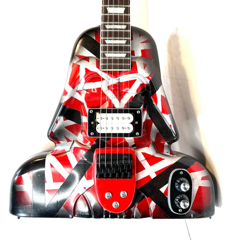 Vintage Darth Vader action figure case made into a electric guitar Darth Halen-caster 2022 Edit vanHalen style image 1