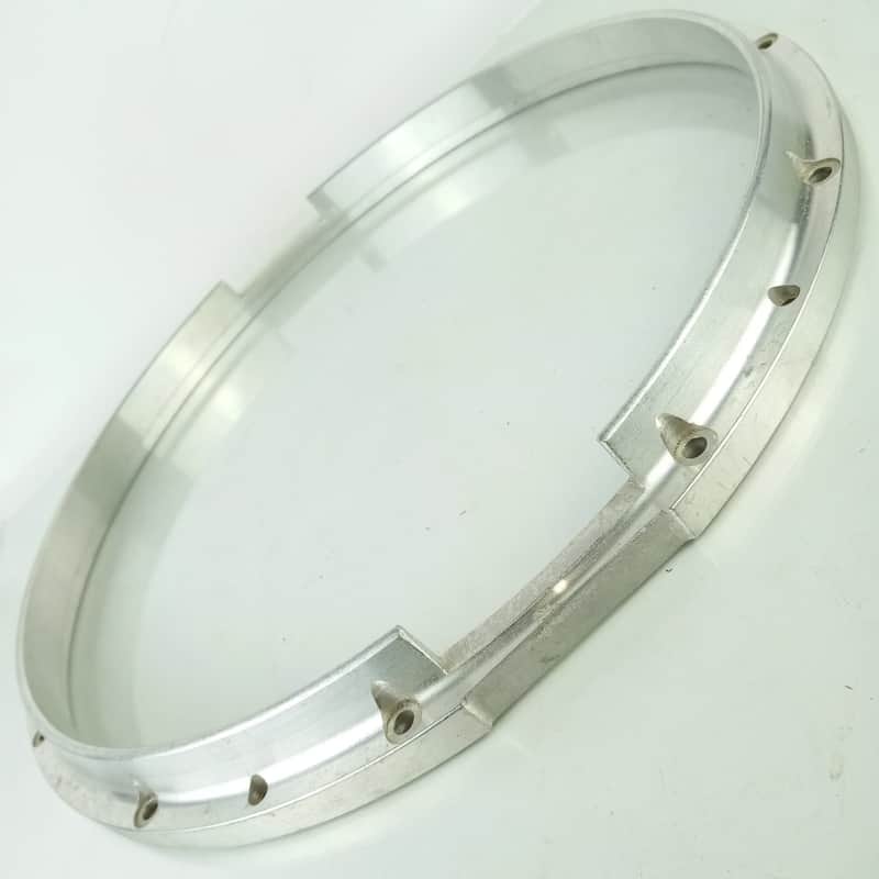 Pearl 14"Die-Cast Resonant 12Lug Snare Drum Rim/Hoop Championship FFX Aluminum01 image 1