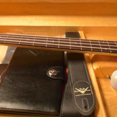 Mint Fender Limited Edition Jazz Bass Special Journeyman Relic White Blonde Rosewood Fingerboard image 11