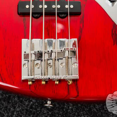 Momose MJ2-PH Jazz Bass – Purpleheart Neck – Burner Ash MIJ image 19