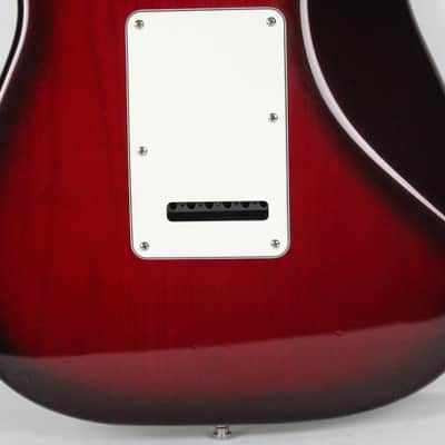 1993 Vintage Fender Stratocaster Plus Deluxe Crimson Burst Strat USA 1990s TBX Tone +OHSC image 12