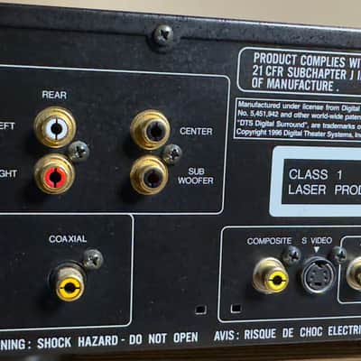 Rotel RDV-1080 DVD Audio/Video Player – For Parts or Repair image 11