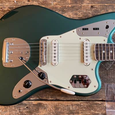 Fender Japan Limited Edition Jaguar FSR Sherwood Green USA Pickups, Alder Body Rosewood Board MIJ image 7